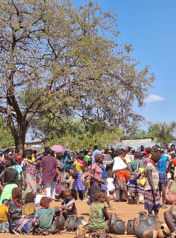 Hamer Market in Omo Valley Ethiopia